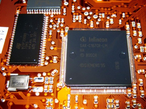 Daewoo Matiz M200 1.0L, Sirius D4 - Процессор в блоке управления