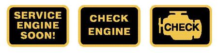 Разновидности индикатора неисправности в системе управления двигателем - Check Engine