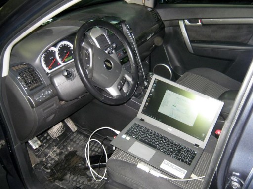 Chevrolet Captiva 2008, двигатель 3.2L V6 Z32SE - Чтение и запись прошивки ЭБУ двигателя, через разъём OBD2