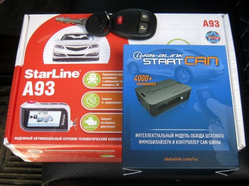 Chevrolet Silverado 1500 - Установка Starline A93 и iDatalink Start CAN