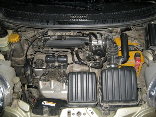 Daewoo Matiz M200 1.0L, Sirius D4 - Внешний вид двигателя