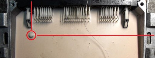 Sagem S2000PM2 - Расположение электролитического конденсатора