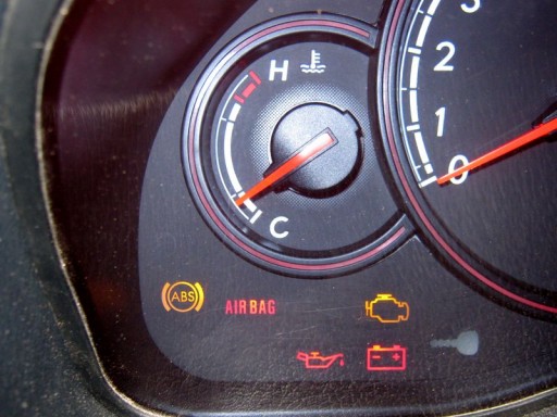 Subaru - Контрольный индикатор системы подушек безопасности SRS Airbag