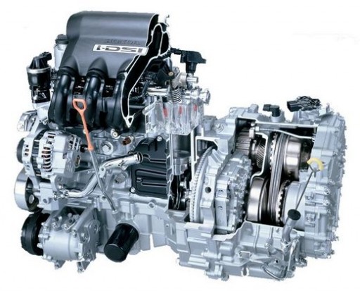 Honda Fit, Honda Jazz. Двигатель L13a - внешний вид.