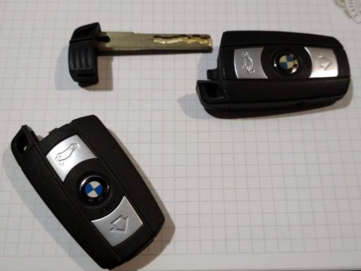 BMW X5 E70 4.8L - Внешний вид ключа зажигания